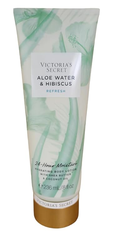 Victorias Secret Lotion Aloe Water and Hibiscus 8 fluid ounces
