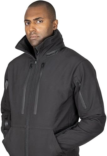 Tradecraft Tactical Jacket 2.0 - Mens EDC/CCW Ready - 10 x 12 Pouch Front & Back
