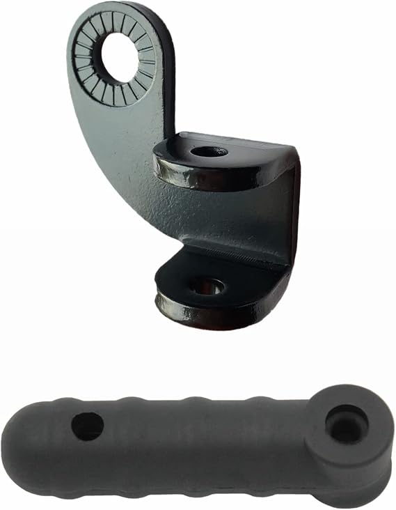 Flex Connector and Bike Trailer Hitch for Burley Bike Trailers Round/Square Tow Arm (Hitch and Square Connector)