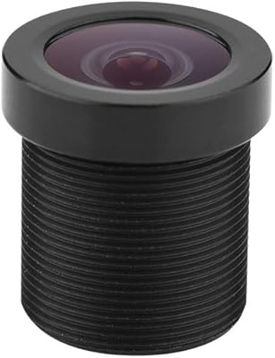 1.8mm 170 Wide Angle Lens, 1MP IR Board Lens for 13 & 14 CCD Security CCTV Camera, Standard, Plastic Construction, C Mount, Fixed Focus, Default