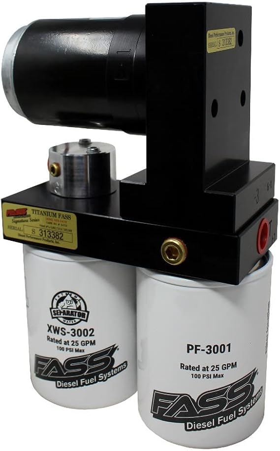 FASS TSD02100G Titanium Signature Series Diesel Fuel Pump 100GPH fits Dodge Cummins 5.9L 1989-1993