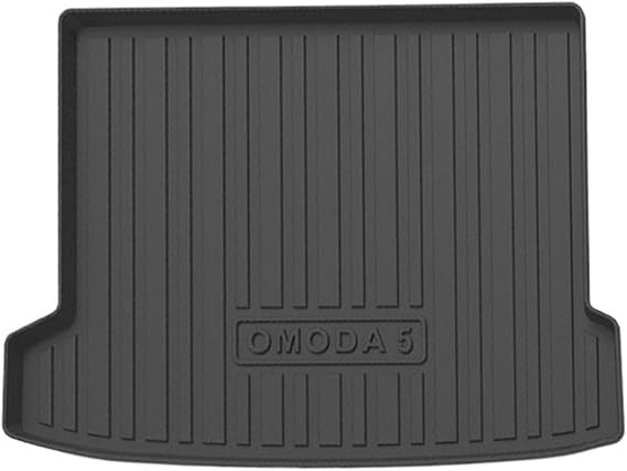 TPE Car Floor Mats Trunk Cargo Liners Compatible for Chery Omoda 5 2022-2024 All-Weather Protection Waterproof 3D Auto Liners Accessories(Only Cargo Liner)