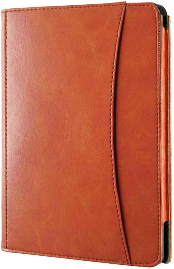 Folio Case Compatible with Kobo Aura One 7.8'' N709 eReader Cover, PU Leather Magnetic Protective Cover with Auto Sleep/Wake(Light Brown)