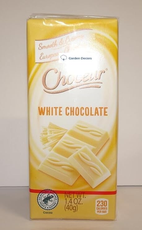 Choceur Smooth & Creamy European White Chocolate 7oz 200g (Single Bag)