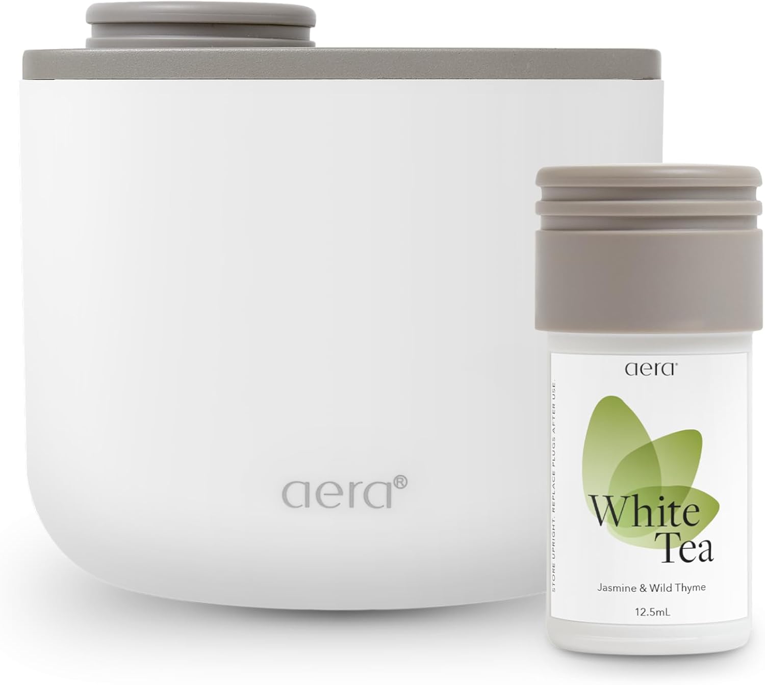 Aera Mini Fragrance Electric Diffuser with Aera Mini White Tea Fragrance Scent Refill