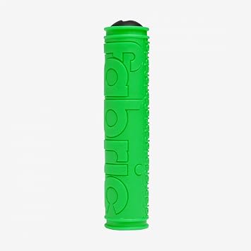 Fabric Push Slip on Handlerbar Grips, Green