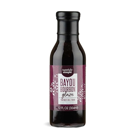 Tastefully Simple Bayou Bourbon Glaze, 12 Fluid Ounce