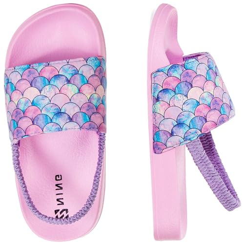 IceUnicorn Kids Girls Slide Sandals Toddler Slippers Boys Non-slip Summer Casual Beach Water Shoes for Indoor & Outdoor
