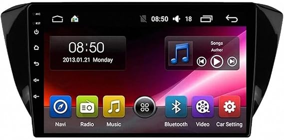 Gpsナビゲーションカーステレオ 2 Din のために Skoda Superb 3 2015-2019 高輝度Ipsタッチスクリン車載モニタBluetooth/Aux/Fmミラリグ,テアグホイル制御,ミラクをサポトFm, 8 コア 8G+256G