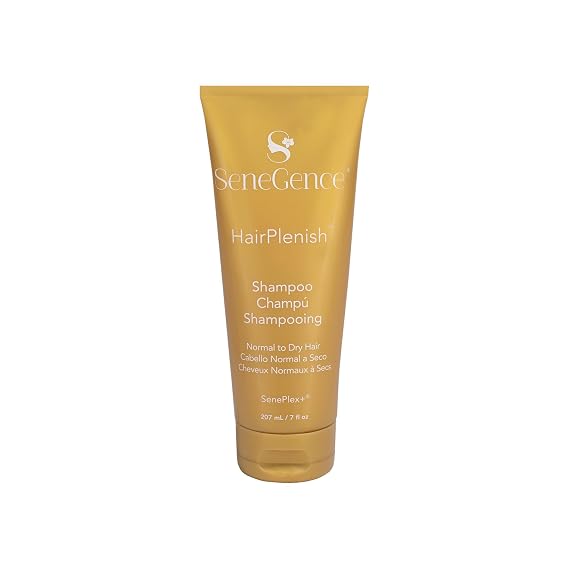 SeneGence HairPlenish Shampoo, Normal to Dry Hair, Protects Color, 7 Fl Oz