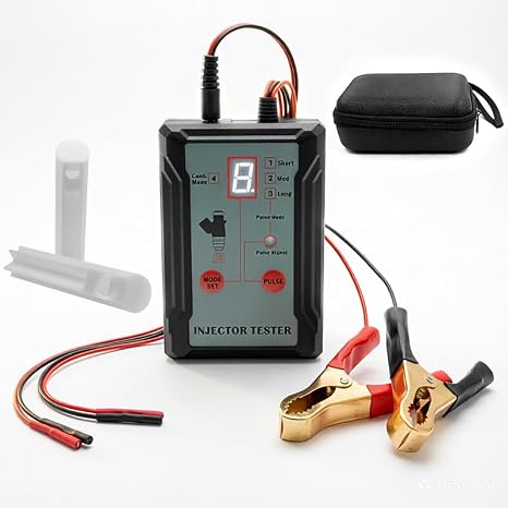 Upgraded Fuel Injector Tester and Cleaner Kit with 2 Adapters
