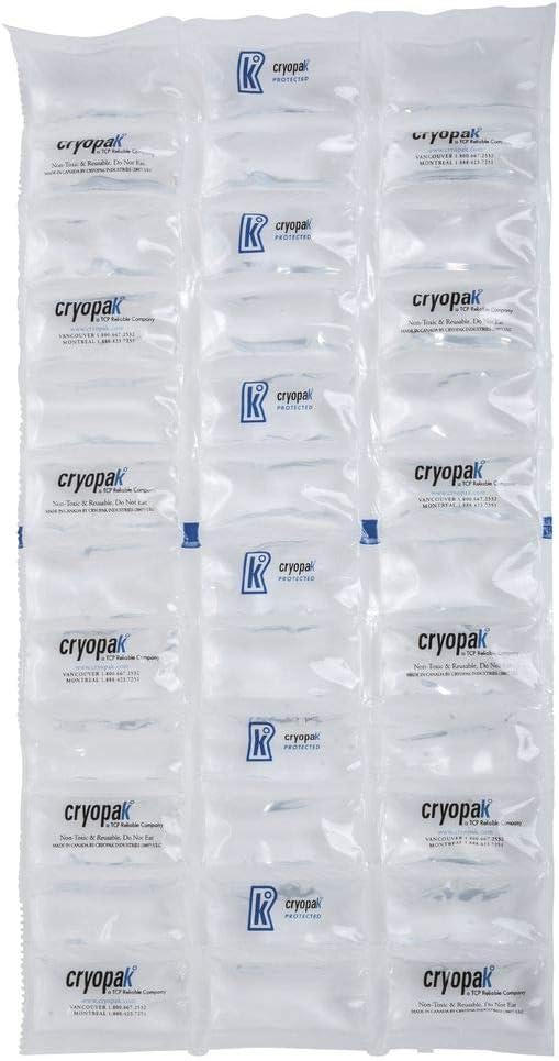 Cryopak Reusable Ice Pack Medium - 8 1/2" X 17"W 48 Per Case
