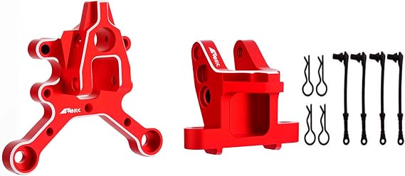 Aluminum Front Rear Center Brace Mount & Body Clips ARA320500 for Arrma 1/8 Kraton Outcast Notorious Talion 6s 1/7 Felony Infraction Mojave Fireteam 6S BLX Limitless Upgrades Part