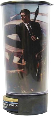 Ronald Reagan Spit Bud Portable Spittoon with Can Opener: The Ultimate Spill-Proof Spitter by Spitbud
