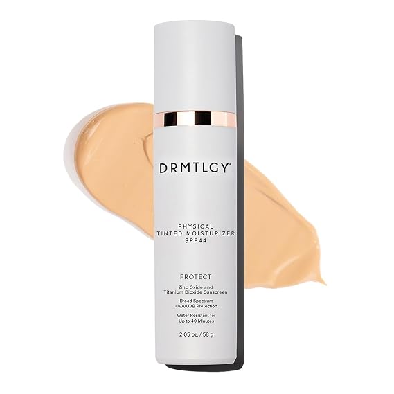 DRMTLGY Physical Tinted Moisturizer SPF 44 | Mineral Tinted Sunscreen