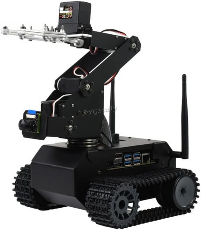 JETANK AI Kit Add-ons Accessories for Jetson Nano to Build Smart AI Tracked Mobile Vision Robot with IMX219 Camera Sensor Dual-Band Wireless WiFi Bluetooth Monitor Motion Color Detection @XYGStudy