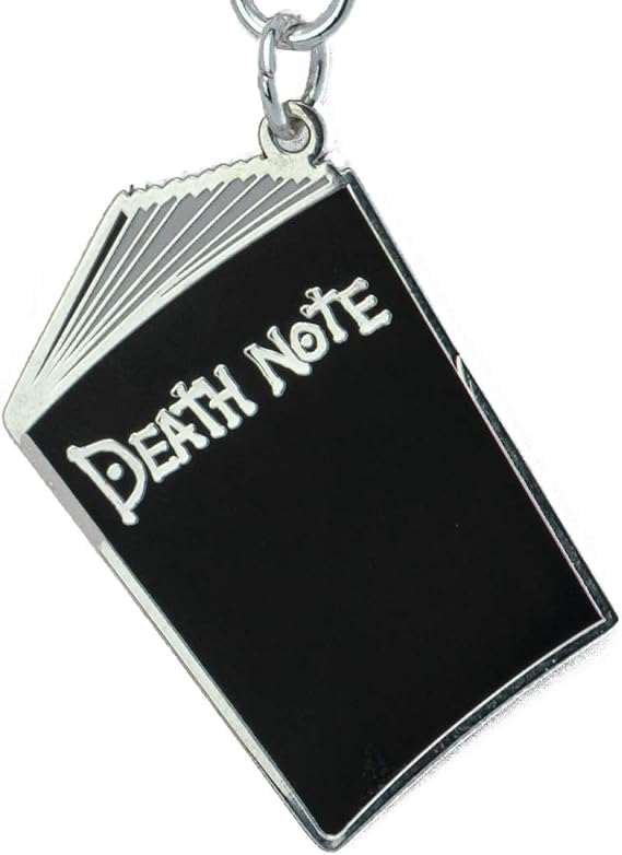ABYSTYLE Death Note Notebook 3D Metal Keychain 1.61" x 1.10" Anime Manga Accessories Merch Gift
