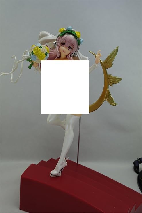 Super Sonico 10th Anniversary Figure Wedding Ver, 1/6, PVC Modified Finished Product
