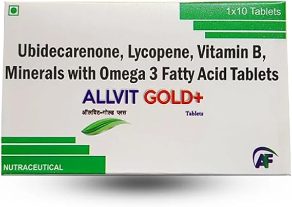 Generic ALLVIT Gold + Tablet, 1 Count (Pack of 1)