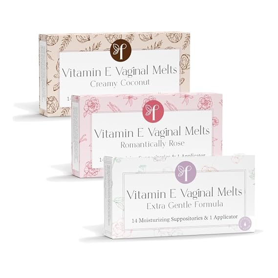 Femallay Organic Vitamin E Melts - The Classics 3-Pack