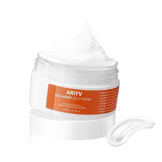 Collagen Jelly Cream,Lightweight Gel Texture,Daily Use Formula for Woman