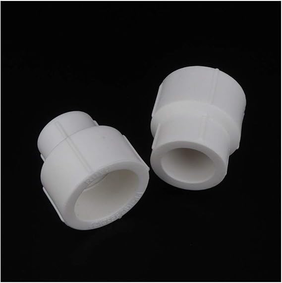 Pipe connector 20pcs PPR 20mm to 25 32 40 mm Reducing Connector PPR Pipe Straight Connector Water Pipe Fittings Plastic Pipe Joints (Color : White, Diameter : 40mm to 32mm)