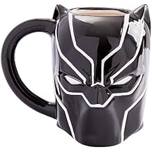 Vandor 20 oz Marvel Black Panther Sculpted Ceramic Mug (26101)
