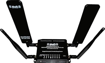 MOFI4500-4GxLTE-SIM7-COMBO 4G/LTE Router Compatible with AT&T, T-Mobile, Verizon Dual Antenna Supports Band 2,4,5,12,13,14,17,66,71