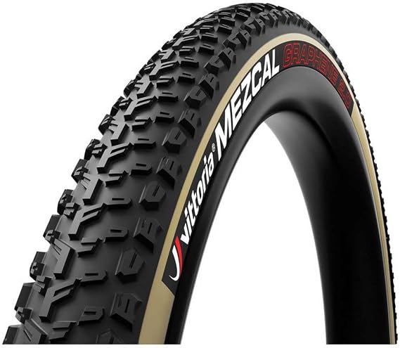 Vittoria Mezcal Mountain Bike Tire for Hardpack Terrain Conditions - Performance XC-Trail TNT MTB Tire