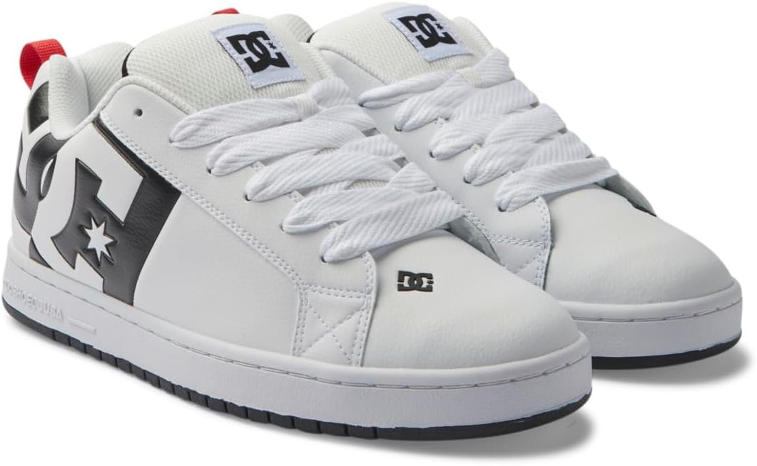 DC Mens Court Graffik Sq Low Skate Shoe