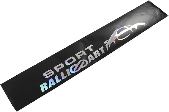 Front Windshield Decorative Decals, Car Windshield Decal Car Sticker Universal Front Windshield Decal Sticker Car Windscreen Reflective Sticker for Most of Vehicles(ralli Rat)