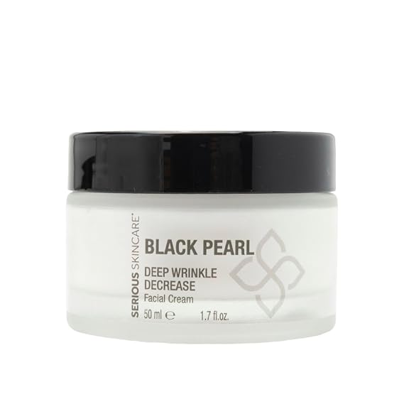 Serious Skincare Black Pearl Deep Wrinkle Decrease Face Moisturizer, 1.7 oz