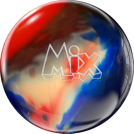 Storm Mix Bowling Ball- Red/White/Navy 12lbs