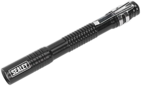 Sealey LED043 LED Aluminium Penlight, 2 x AAA CELL, 0.5W