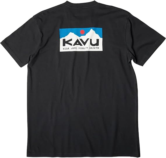 KAVU Klear Above Etch Art T-Shirt (Black)
