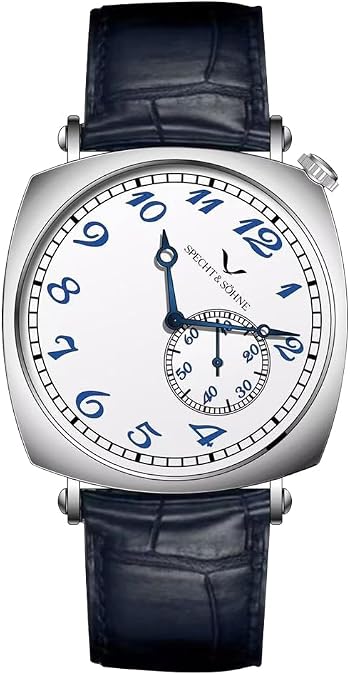 Specht & Sohne 1921 Vintage Watch for Men 38MM Seagull Automatic Watches Sapphire Crystal Stainless Steel Wristwatch Waterproof