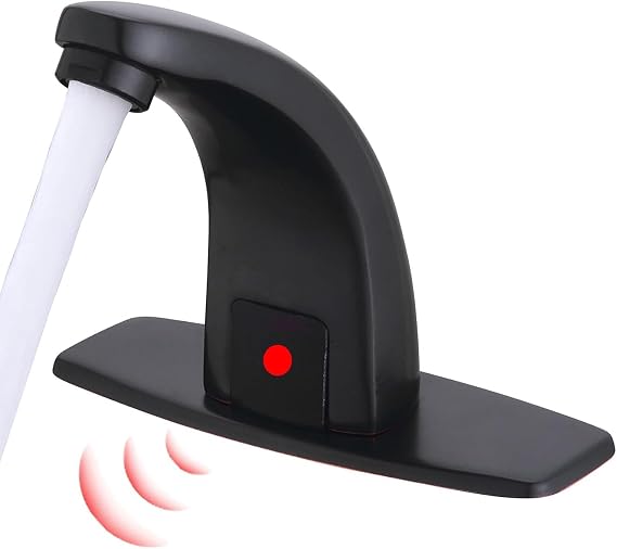 Touchless Bathroom Sink Faucet Commercial Hands Free Automatic Motion