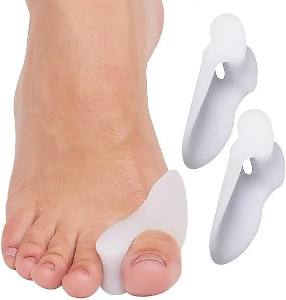 Silicone Roller Toe Thumb Bone Bunion Protector Silicone Bunion 1 Pair