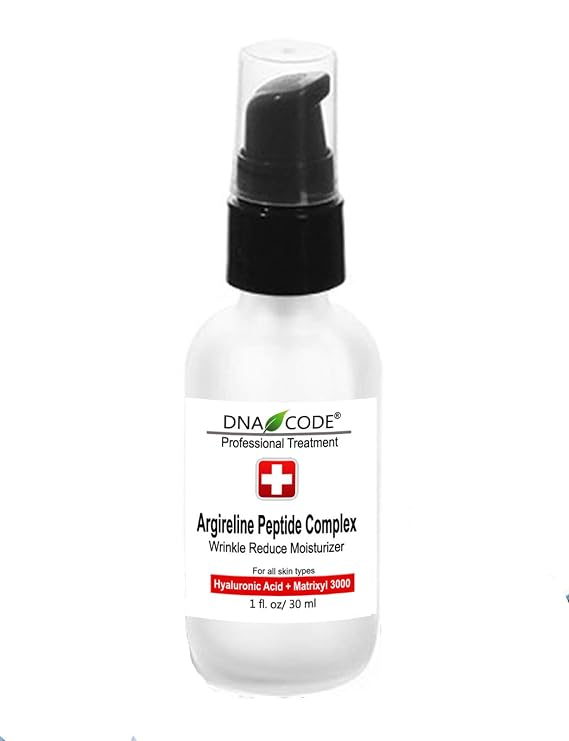 Anti Aging-No Needle Alternative- Pure Argireline Peptides Moisturizer w/Matrixyl 3000+Hyaluronic Acid