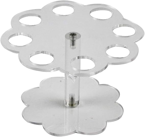 Ice Cream Cone Holder,8 Holes Ice Cream Cone Holder Stand,Cotton Candy Cones Holder,Acrylic Cone Holder,Cone Holder Stand