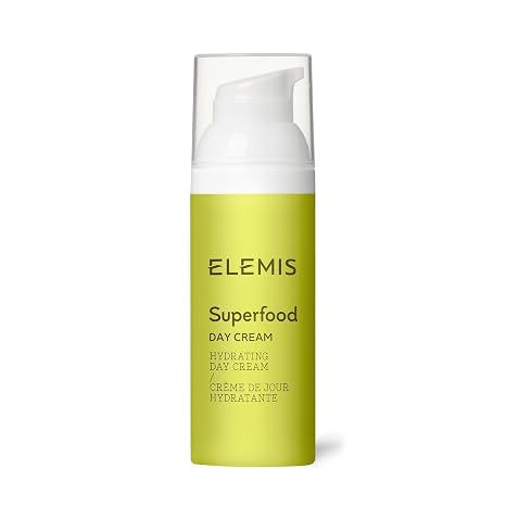 ELEMIS Superfood Day Cream | Vitamin-Rich Lightweight Prebiotic Daily Moisturizer Replenishes, Hydrates and Protects for Radiant, Healthy Skin | 50 mL | Vitamin-rich lightweight prebiotic daily moisturizer that replenishes, hydrates, and protects for radiant healthy skin.