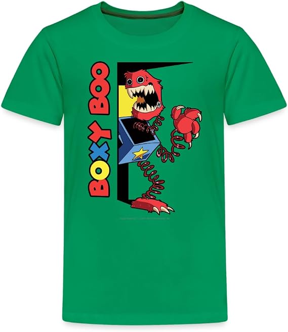 Poppy Playtime - Peeking Boxy Boo T-Shirt (Kids)