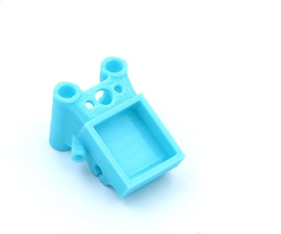 IWBR 3D Printed BN-220 M80PRO M8Q5883 GPS Mount TPU Holder T-shaped Antenna Fixed Bracket Seat 4 In 1 For FPV Racing Drone Frame (Color : 20x20mm 24mm cyan)
