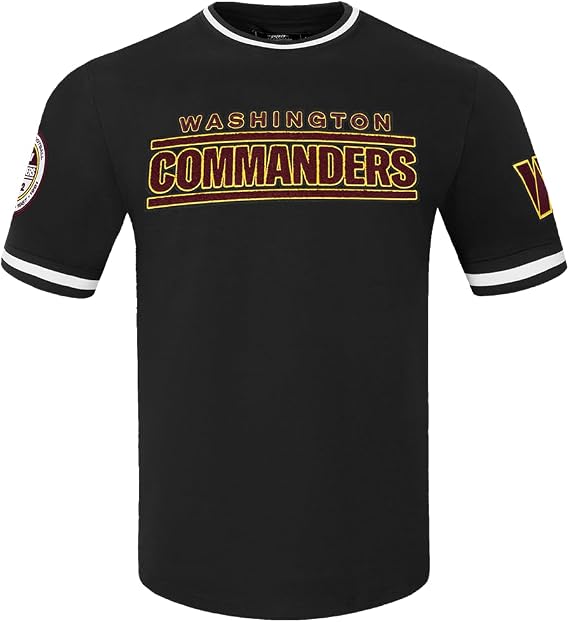 Pro Standard Mens NFL Classic Chenille Short Sleeve Ribbed Tee