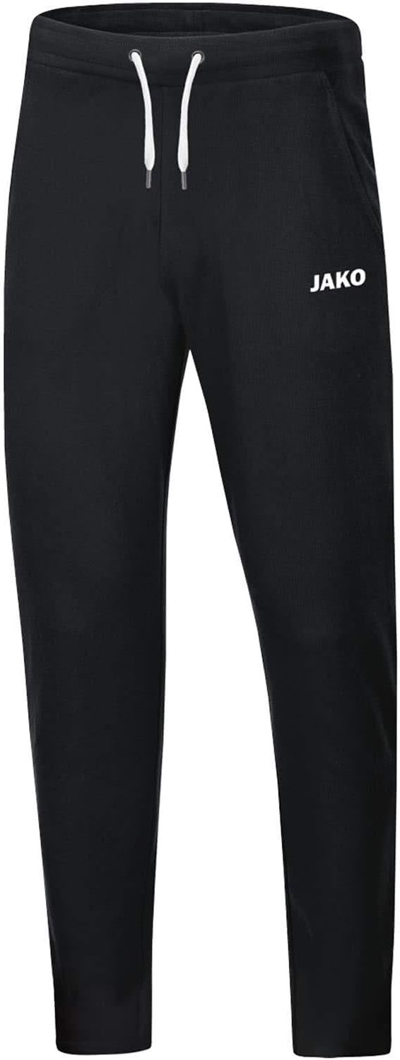 JAKO Men's Base Jogginghose Jogging Bottoms, Black, S