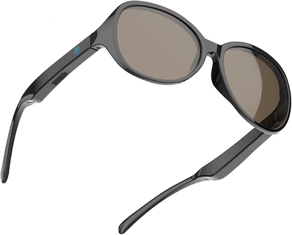 Smart Glasses,Polarized Sunglasses with Bluetooth Speaker,Athletic/Outdoor UV Protection Voice Control