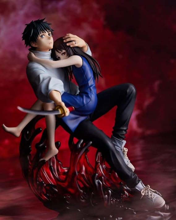 Shibuya Scramble Figure Mappa Movie Version Jujutsu 0 Yuta Okkotsu & Rika Orimoto 1/7 Scale Figure Statue Japanese Ver.