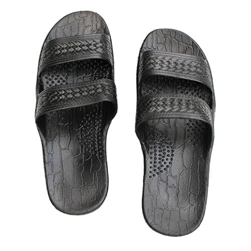 IMPERIAL SANDALS HAWAII Women Double Strap Jesus Style Hawaii Sandals, Unisex Sandal for Women Men and Teens