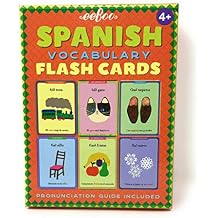 eeBoo: Spanish Vocabulary Flash Cards, Learn Spanish, Imaginative Problem Solving, Educational Games that Cultivates Conversation, Socialization, and Skill-Building, Perfect for Ages 4 and up