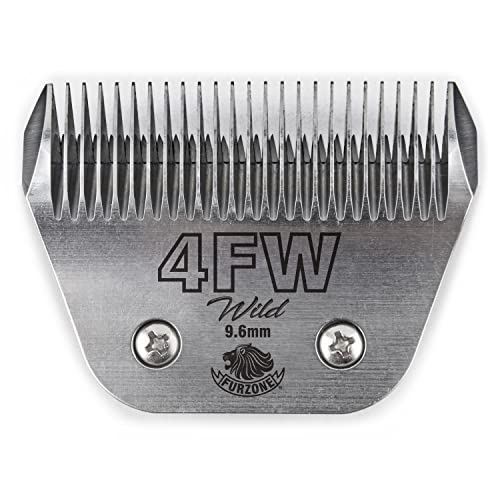 FURZONE Detachable Blade - 4FW Clipper Blade 38, Japanese Steel, Extra Durable, Compatible with Most Oster, Wahl A5 Clippers